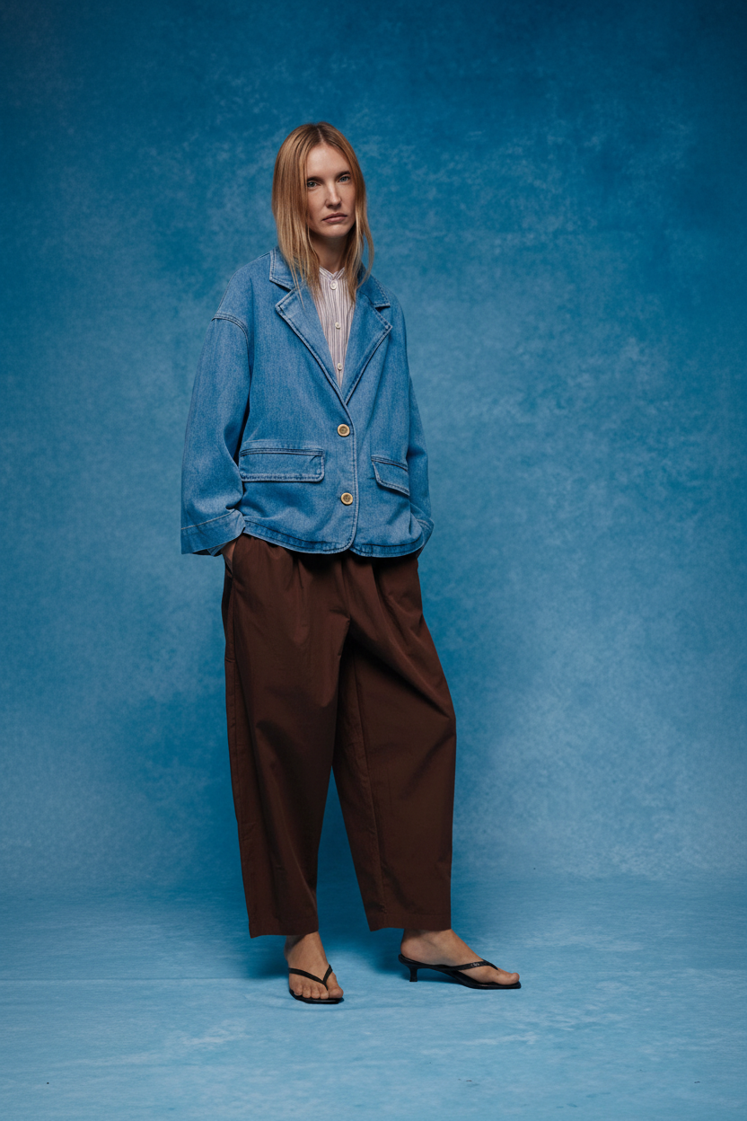 Giacca di Jeans Donna – Denim Iconico e Stile Casual di Tendenza