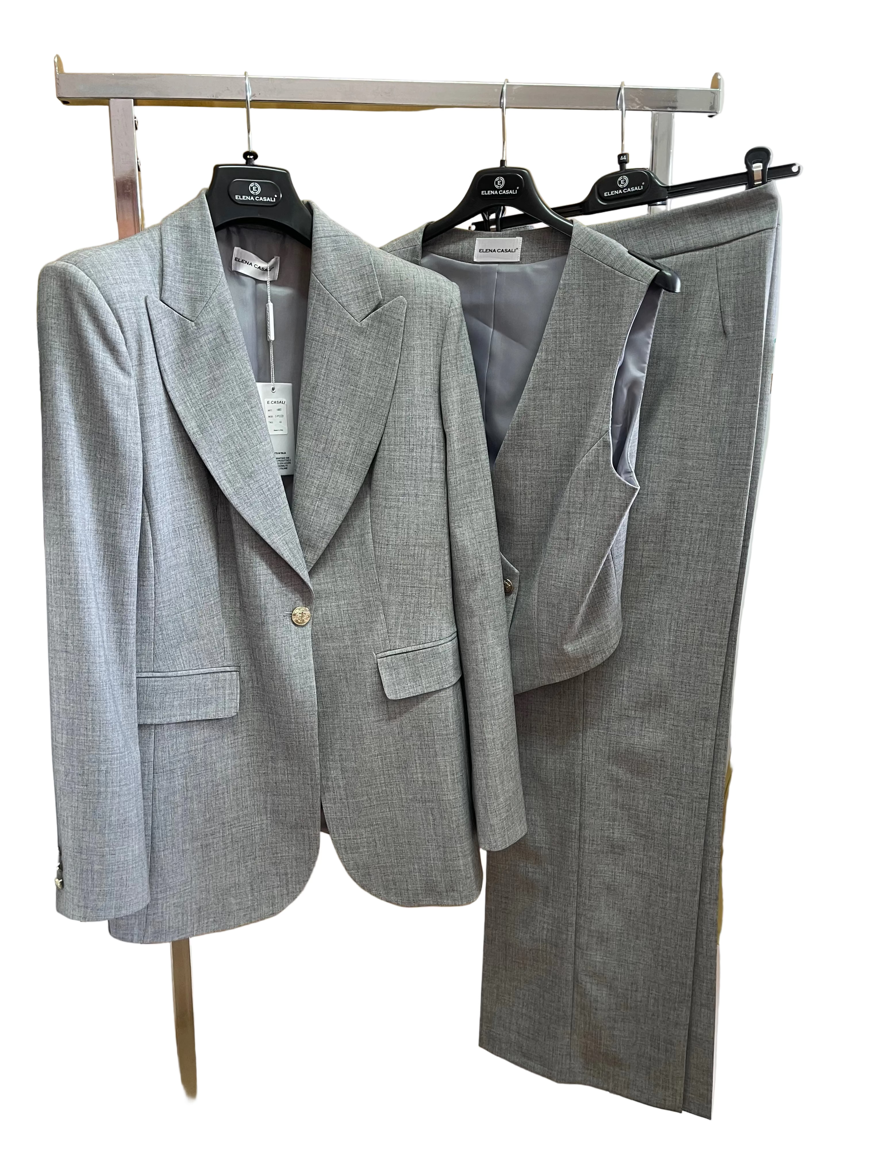 Tailleur Tre Pezzi con Gilet – Completo Elegante Donna Raffinato e Versatile