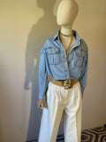 Camicia in Denim Donna – Stile Casual e Versatile di Tendenza
