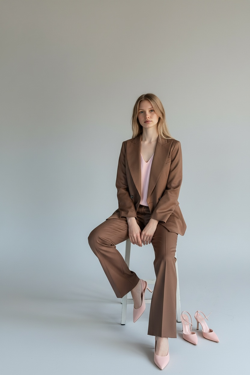 Tailleur Doppio Petto Elegante – Completo Donna Raffinato e Moderno